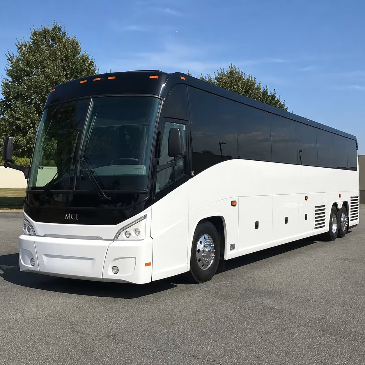 56 passenger charter bus
