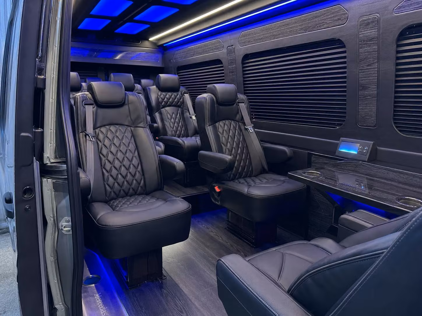 sprinter van transportation for groups and events across victorville