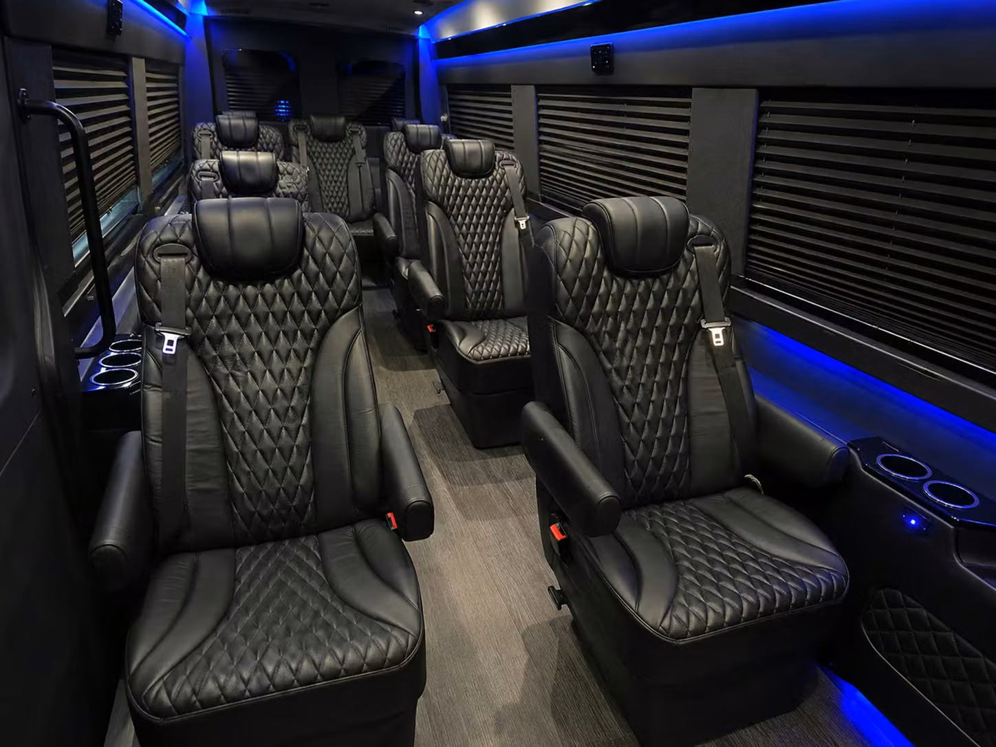 sprinter van with driver interior