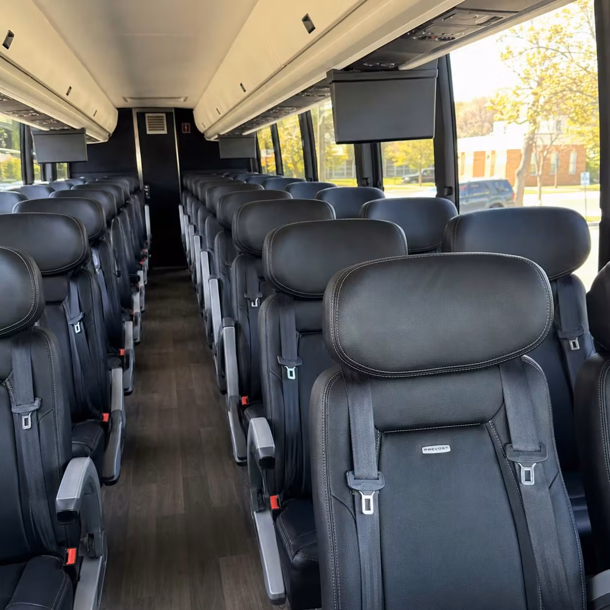 victorville charter bus interior