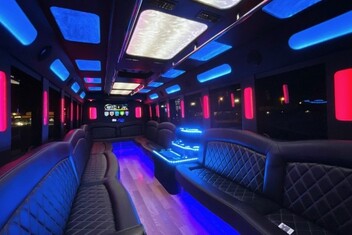 Victorville Limousine Bus Interior