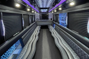 Victorville Party Bus Interior