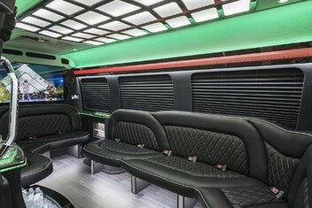 Victorville Sprinter Party Bus Interior